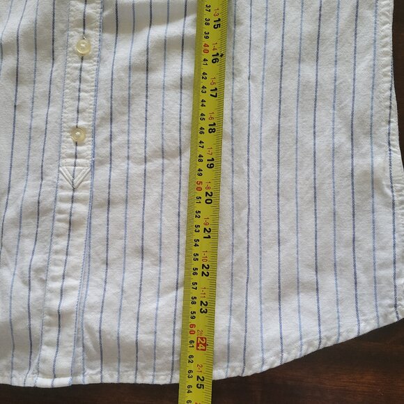 GAP Oxford Striped Button Down Shirt Women's Size XS - Picture 13 of 13